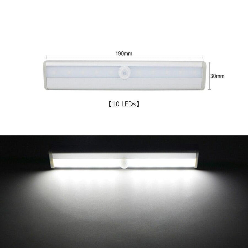 Led Inteligente com Sensor de Movimento - FQ Led CASA 04 Direct Ofertas 10 Led Branca 